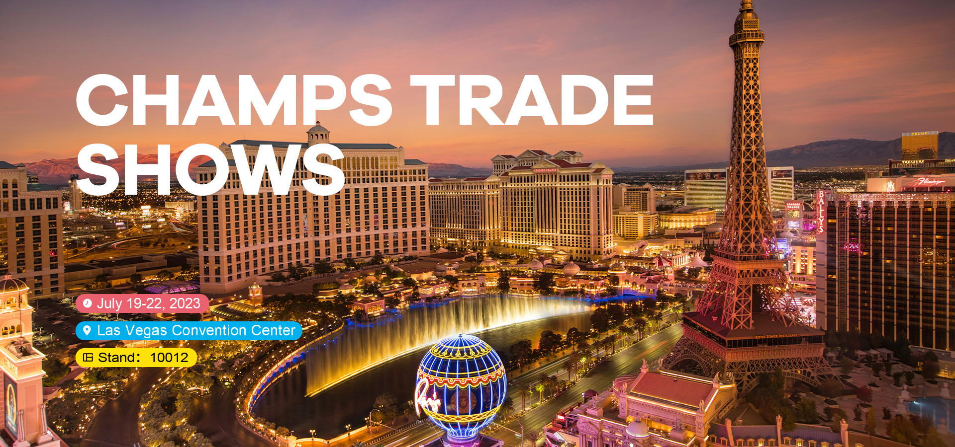 Enjoy ICEWAVE and DRAGBAR new products at Champs Trade Show, July 19-22, Las Vegas插图