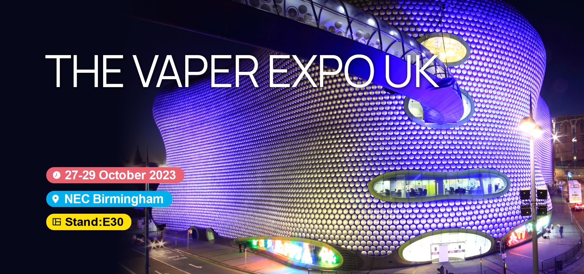 October 27th-29th, The Vaper Expo UK, Enjoy vaping with DRAGBAR!插图