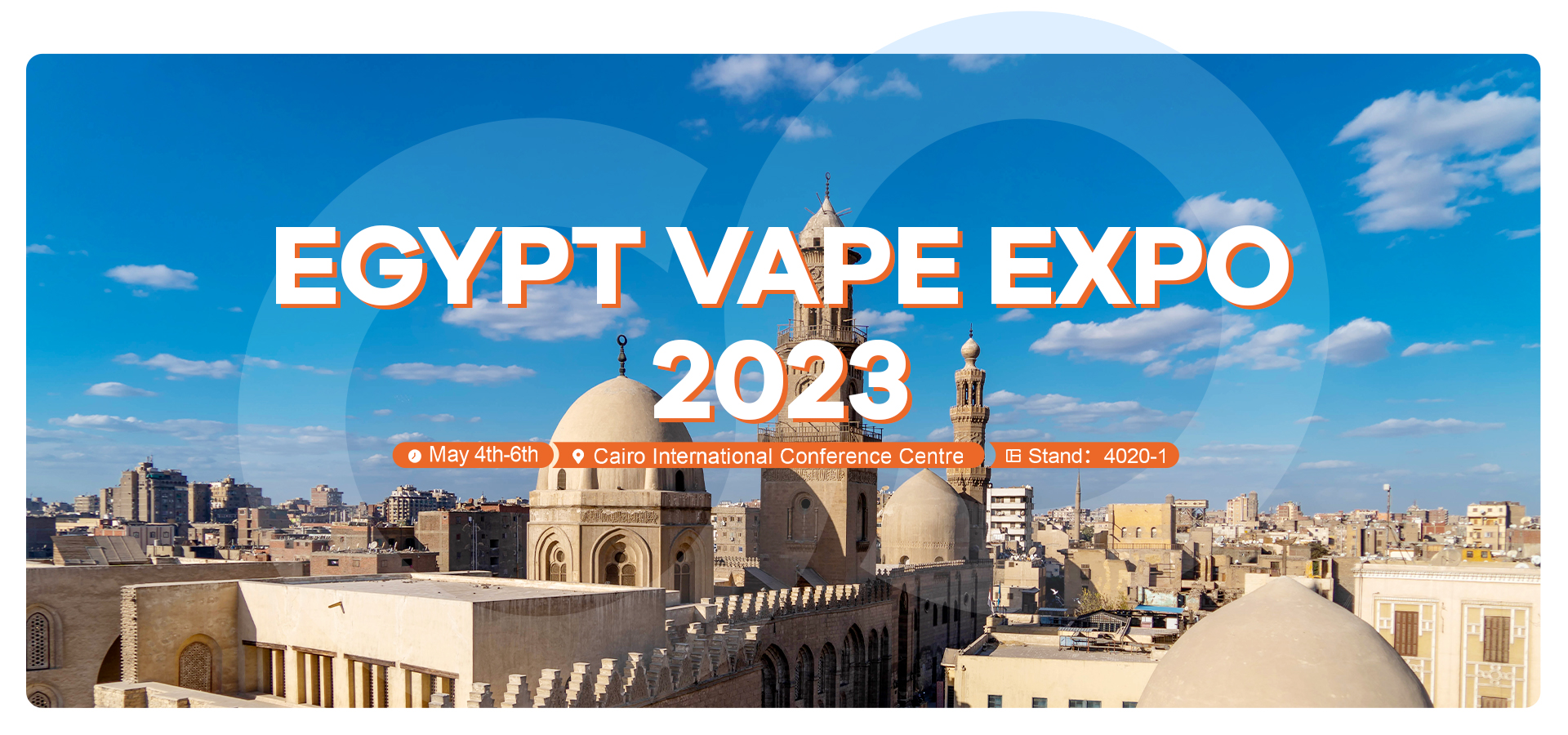 May 4th 6th ZOVOO will meet you at Expo vape Egypt 2023 ZOVOO